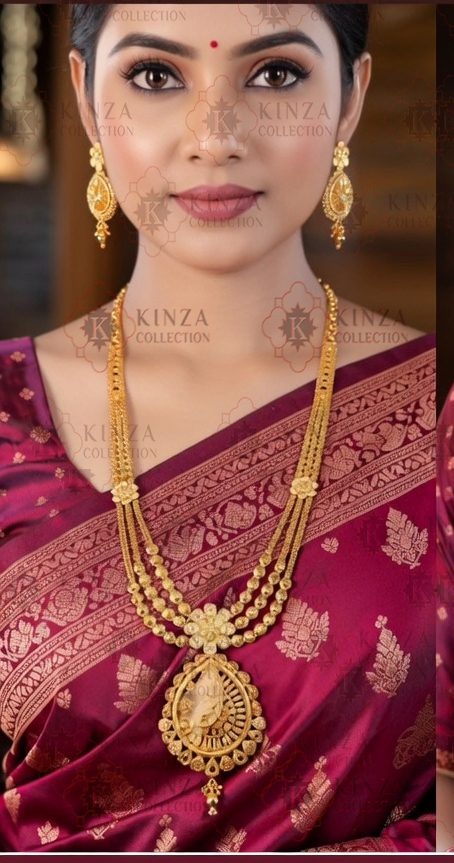 Rani Haar Mala Set1.5 Gram Gold platted RH-003