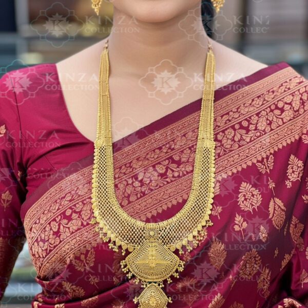 Exclusive 1.5 Gram Gold Plated Rani Haar Mala Set RH-004