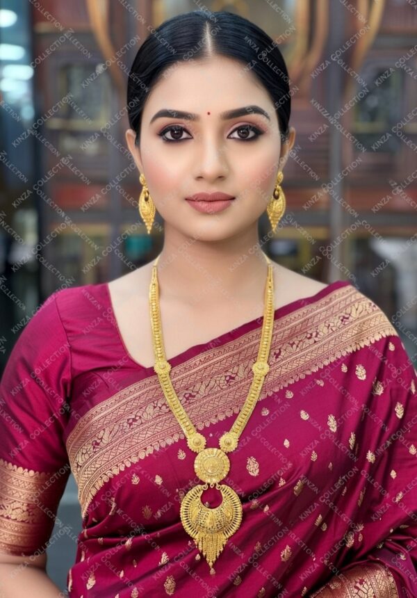 premium quality1.5 G Gold Plated Rani Haar Mala RH-006