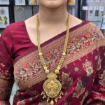 premium quality1.5 g gold plated rani haar mala rh 001