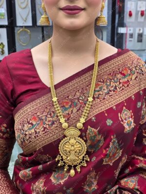 premium quality1.5 G Gold Plated Rani Haar Mala RH-007