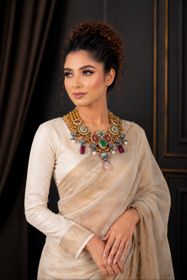 premium quality kahshmiri neckless set kn 001 Premium quality Kahshmiri Neckless set KN-001