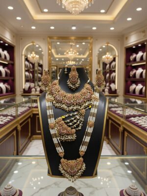 Premium Bridal Jewelry Set – Complete Wedding Collection BJS-007