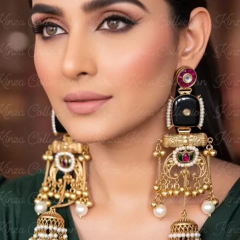 Kashmiri Jhumka Set -KJ-002