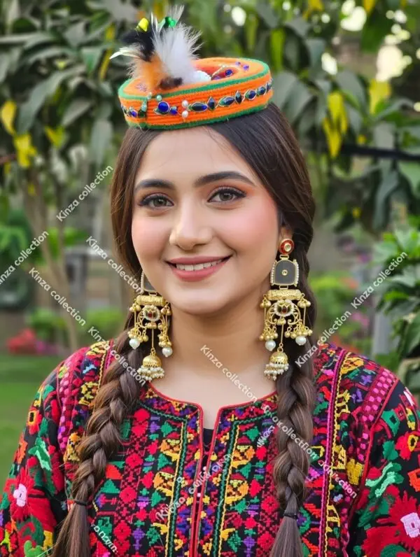 Kashmiri Jhumka Set -KJ-005