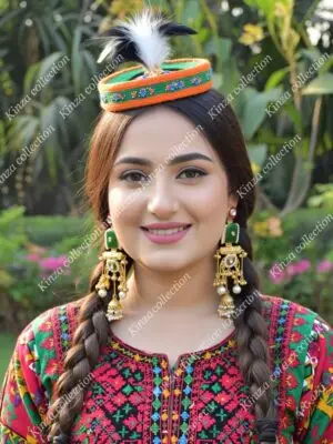 Kashmiri Jhumka Set -KJ-006