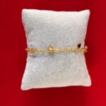 24ct gold platted water proof bracelet for female b 07