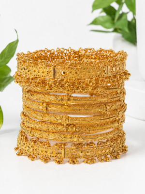 exclusive gold plated bangles daily wear 5143 (copy)