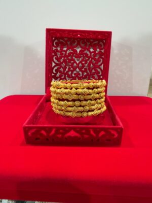 Exclusive Gold Plated Bangles Daily wear  5143