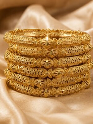 Exclusive Gold Plated Bangles set 5142