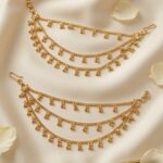 24ct gold platted sahara ear ring jewellry