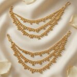 24ct gold platted sahara ear ring jewellry 2492