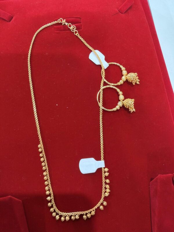 Exclusive 24CT Gold Platted Chain set with ear rings  CER-01