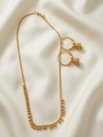 Exclusive 24CT Gold Platted Chain set with ear rings  CER-01