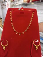Exclusive 24CT Gold Platted Chain set with ear rings  CER-08