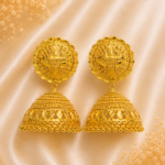 exclusive water proof gold platted jhumka j 11