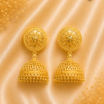 exclusive water proof gold platted jhumka j 11