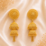 exclusive water proof gold platted jhumka j 13 (copy)