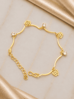 24CT Gold platted Bracelet set B01
