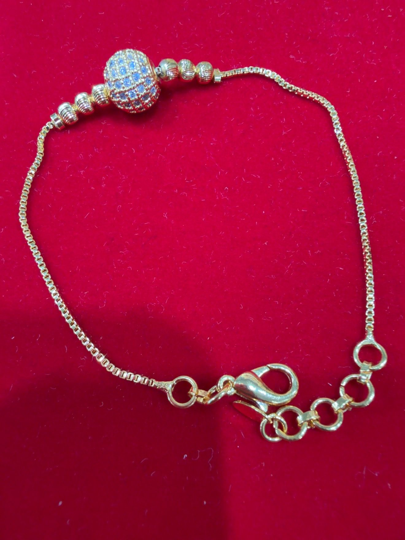 24CT Gold platted Bracelet set B016