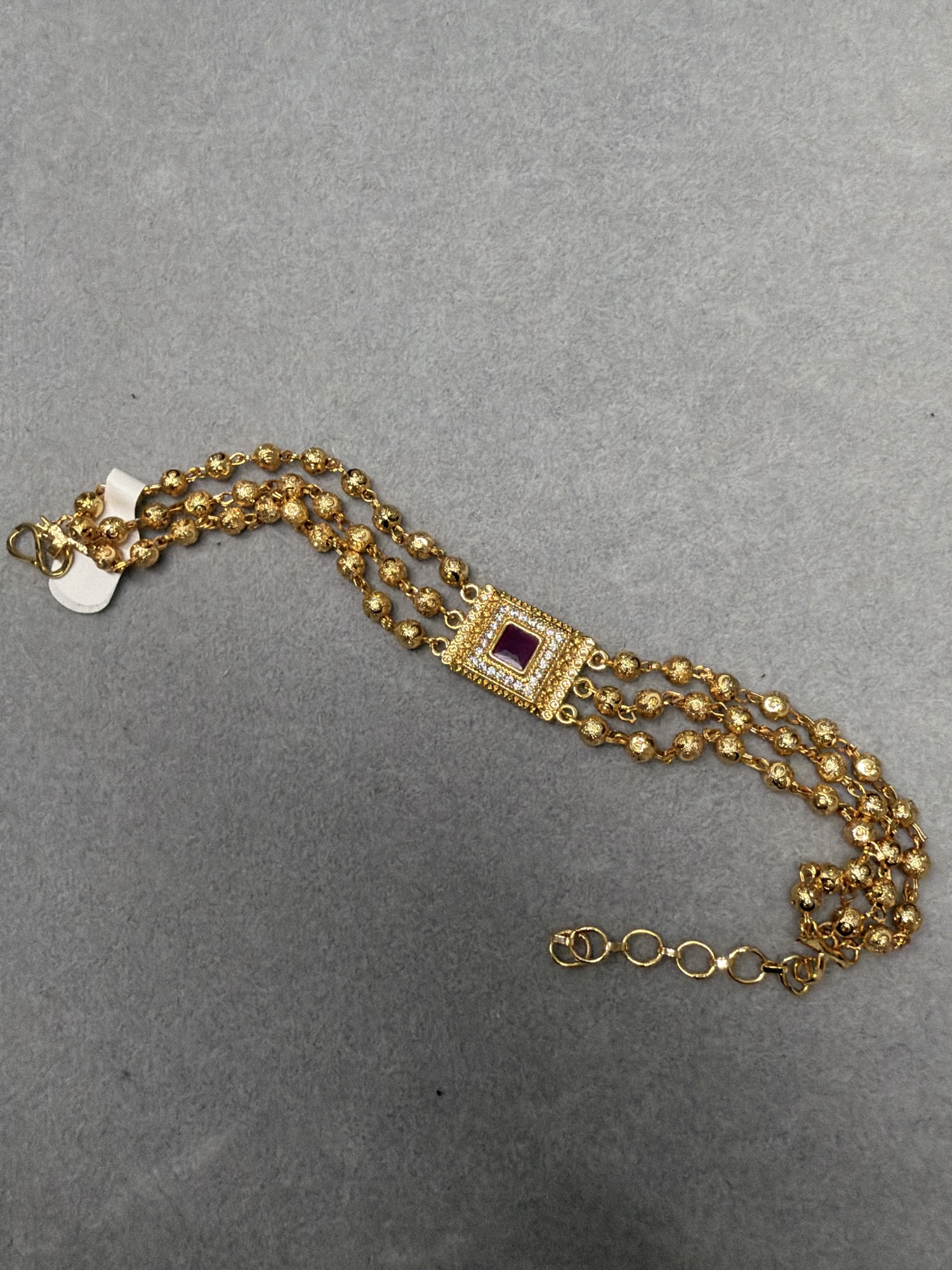 b022 r 24ct Gold Plated Bracelet B022