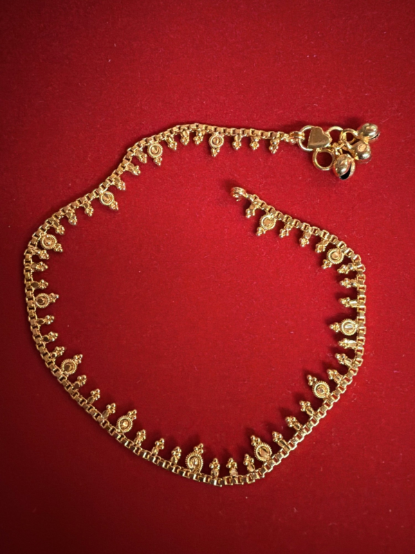 Gold Plated Anklets P-22