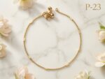 Gold Plated Anklets P-23