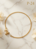 Gold Plated Anklets P-24