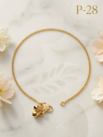 Gold Plated Anklets P-28