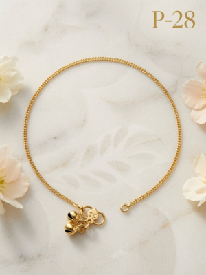 Gold Plated Anklets P-28
