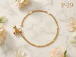 Gold Plated Anklets P-29
