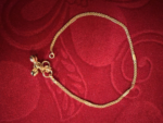Gold Plated Anklets P-29