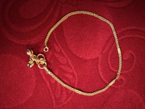 p29 r.webp Gold Plated Anklets P-29