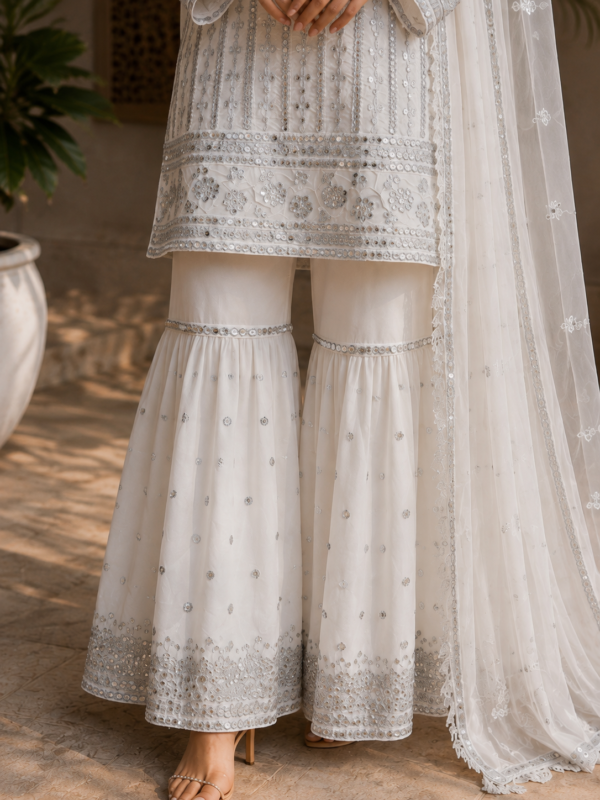 a6d8a78f c71b 4ec2 9f32 3d14cb98af19 White Embroidered 3-Piece Suit with sharara