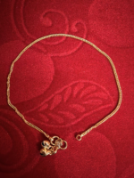 Gold Plated Anklets P-28